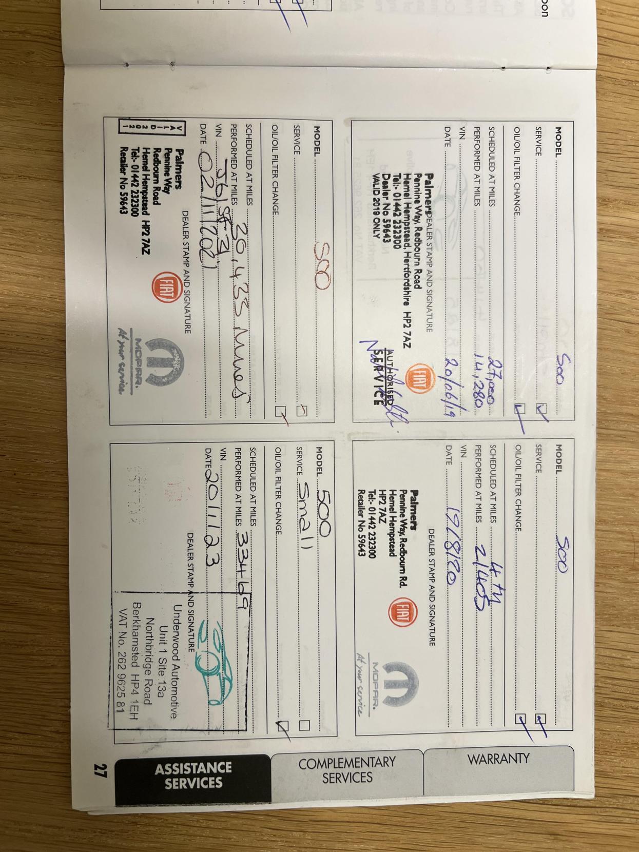 Fiat 500 1.2 Lounge Hatchback 3dr Petrol Manual Euro 6 (s/s) (69 bhp)