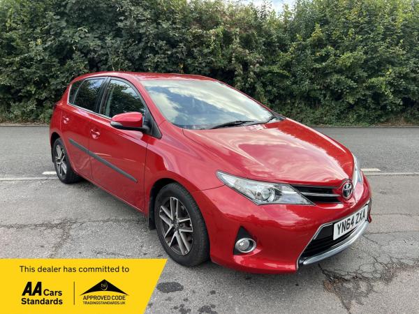 Toyota Auris 1.6 V-Matic Icon Plus Hatchback 5dr Petrol Manual Euro 5 (132 ps)