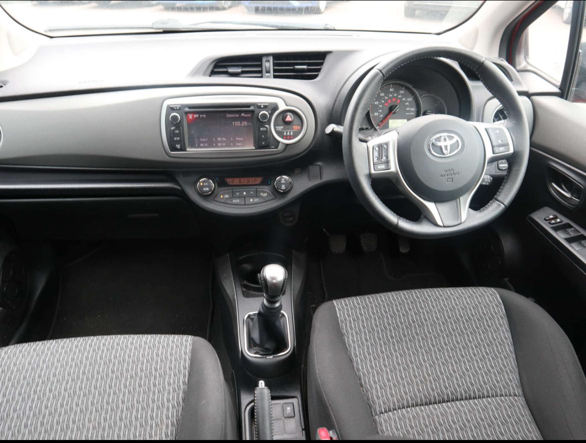 Toyota Yaris 1.33 Dual VVT-i Icon Plus Hatchback 5dr Petrol Manual Euro 5 (99 ps)